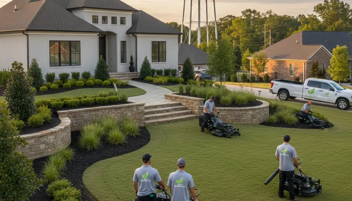 Atlanta, GA landscaping services for residential lawn care and yard maintenance