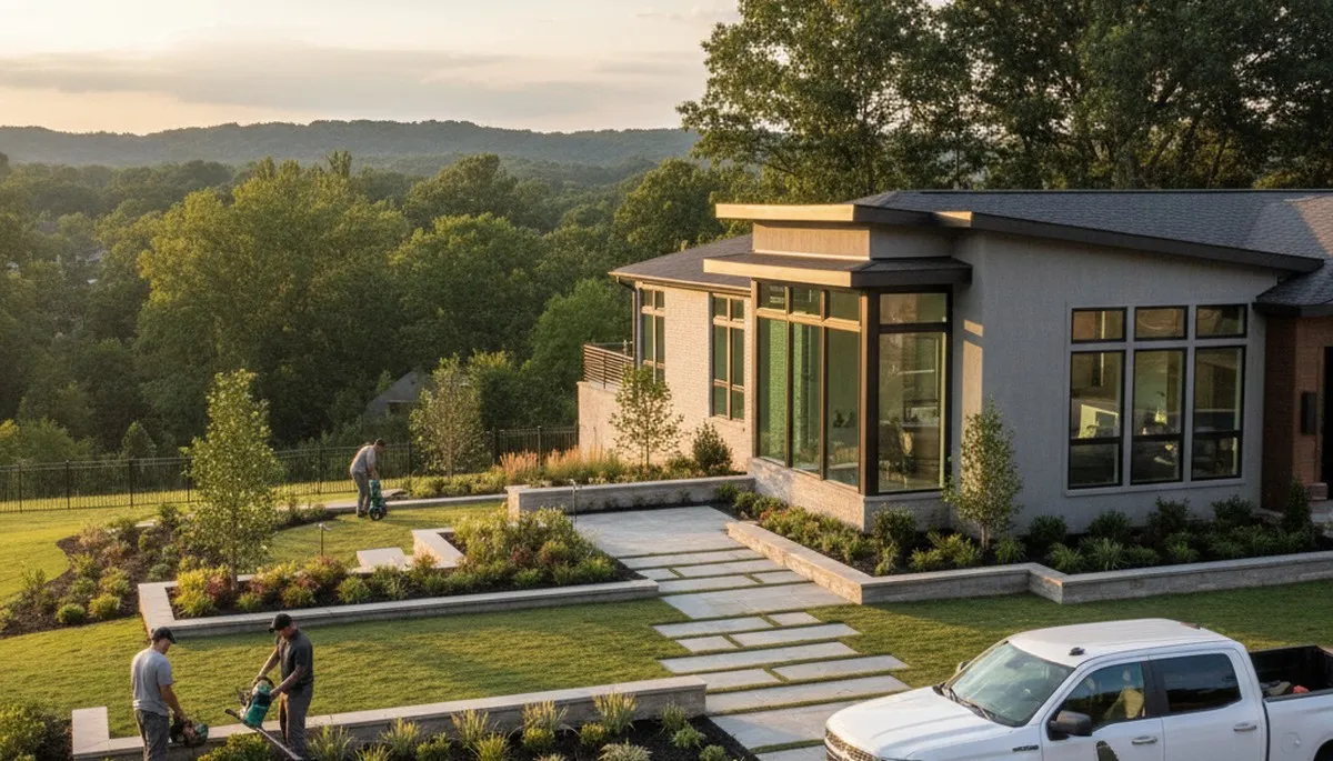 Atlanta, GA landscaping services for lawn care and yard maintenance by Lawn Care Atlanta GA
