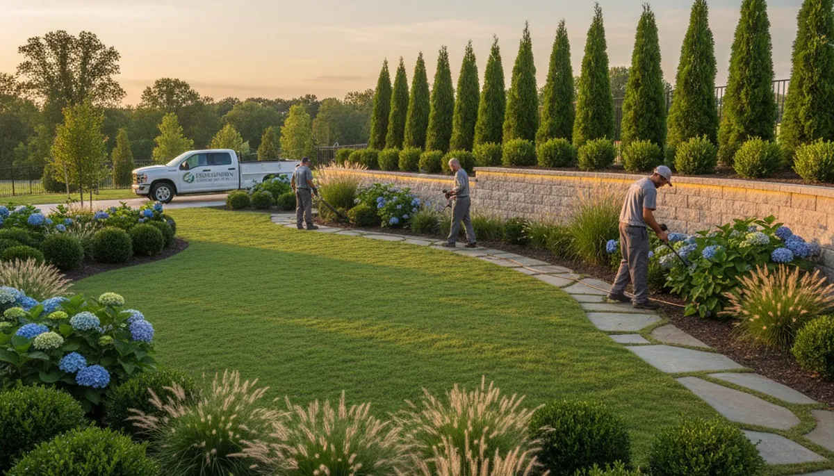 Atlanta, GA landscaping services for lawn care and yard maintenance by Lawn Care Atlanta GA