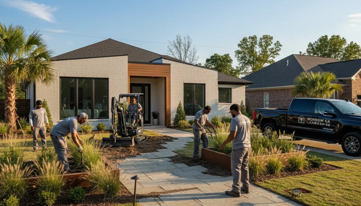 Atlanta, GA landscaping services for residential lawn care and landscape maintenance