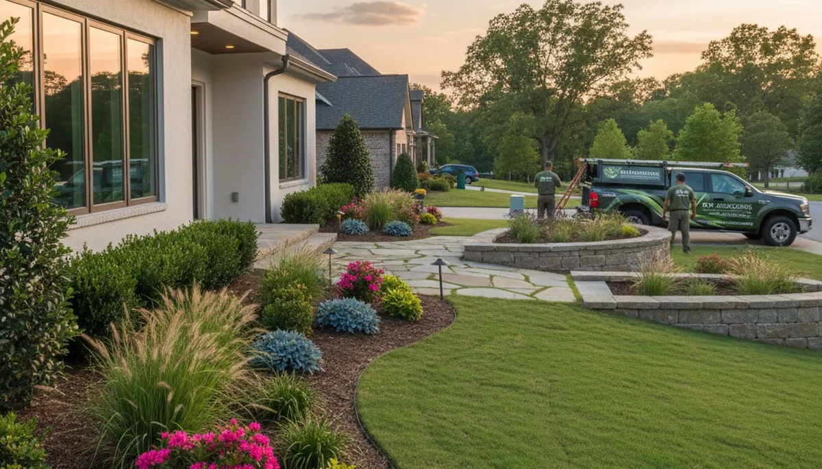 Landscaping service in Atlanta, GA for lawn care and yard maintenance