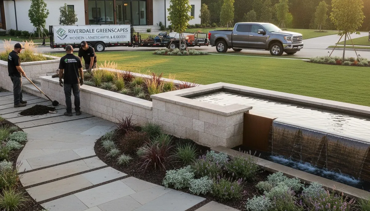 Landscaping services in Atlanta, GA for lawn care, garden maintenance, and yard cleanup