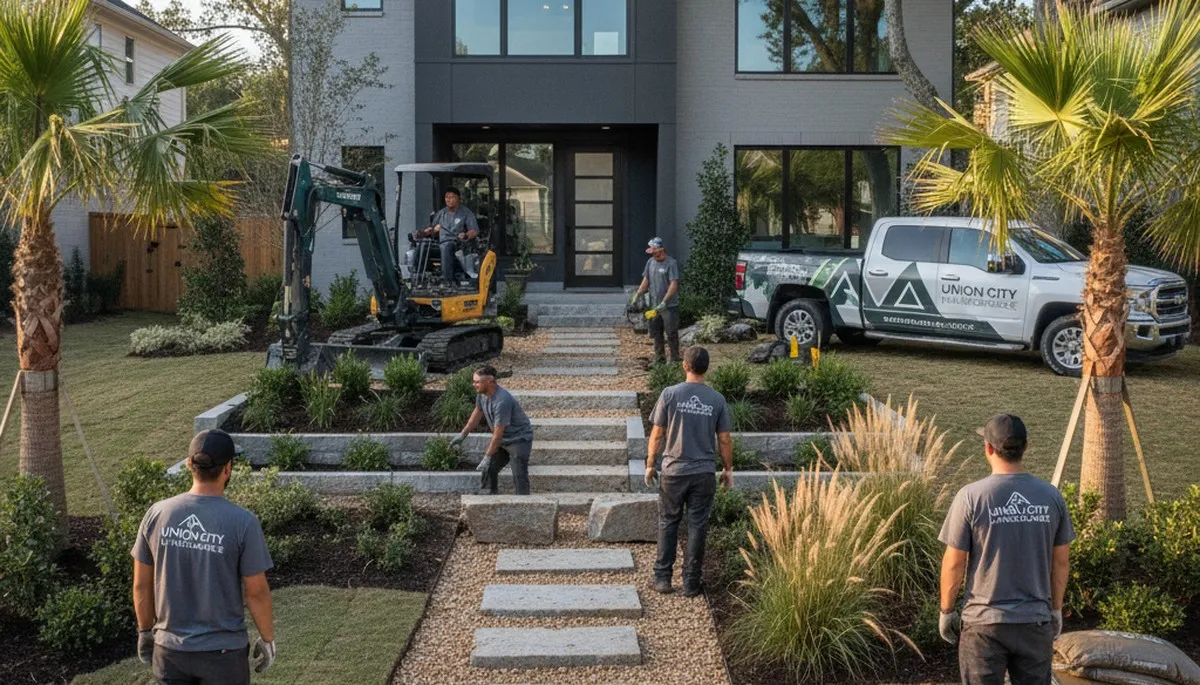 Atlanta, GA landscaping service for residential lawn care and yard maintenance